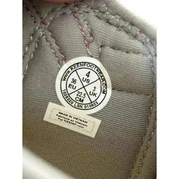 Keen Pink Seacamp II CNX Fisherman Water Hiking Sandals Big Girls Size 4 Shoes - Picture 9 of 10